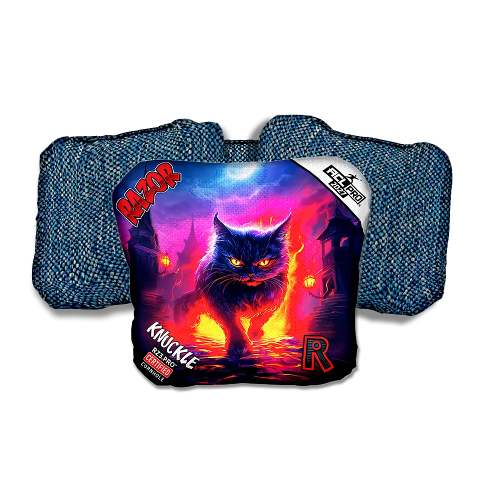 Knuckle PRO Night Fall Blue Back Cornhole Bags