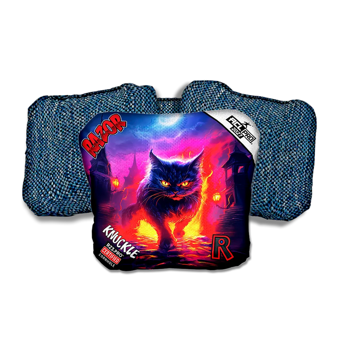 Knuckle PRO Night Fall Blue Back Cornhole Bags