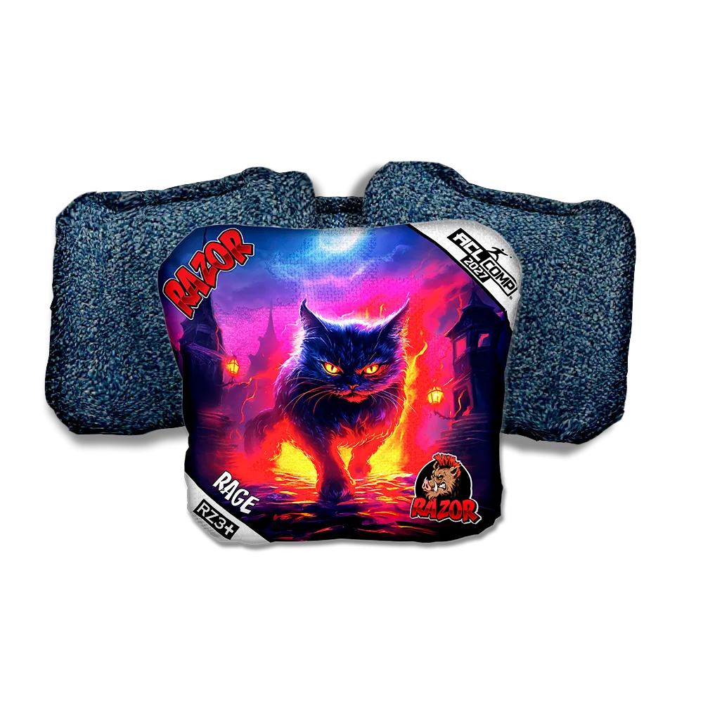 Rage COMP Night Fall Blue Back Cornhole Bags