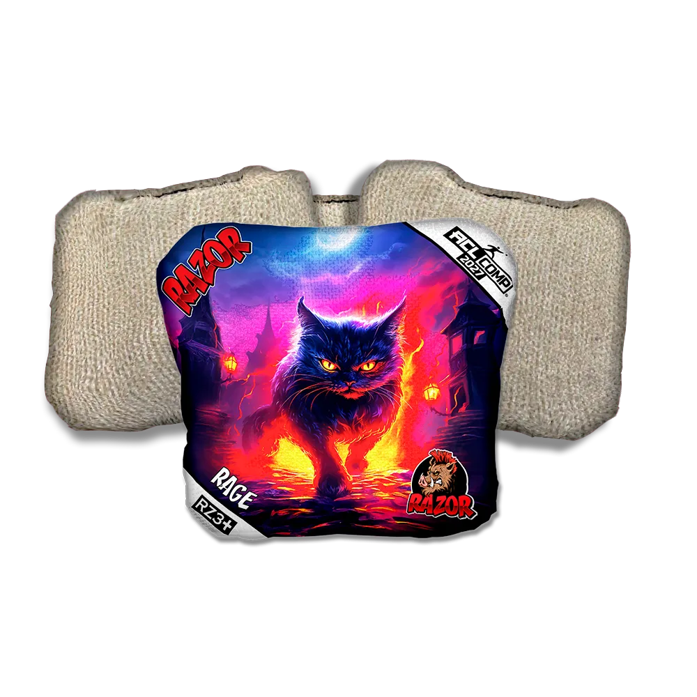 Rage COMP Night Fall Tan Back Cornhole Bags