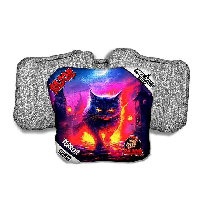 Terror COMP Night Fall Silver Back Cornhole Bags