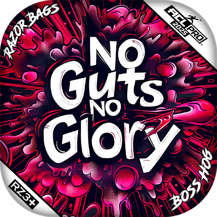 Boss Hog | No Guts No Glory | ACL PRO Cornhole Bags by Razor Bags (Razor Cornhole)