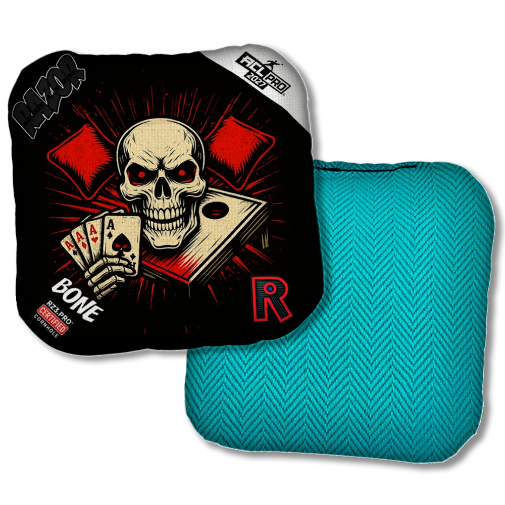 Bone PRO No Mercy Teal Back Product View