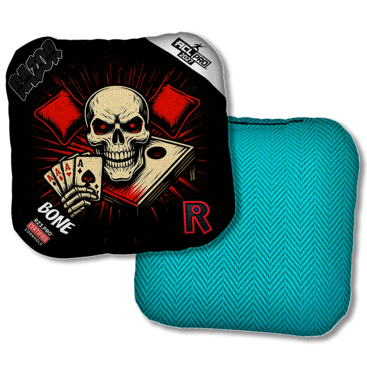 Bone PRO No Mercy Teal Back Product View