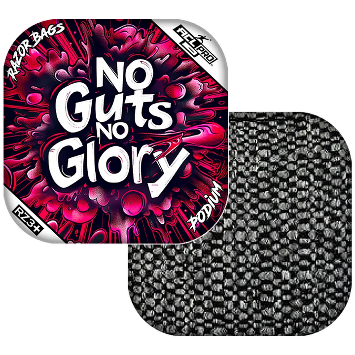 Podium | No Guts No Glory | ACL PRO Razor Cornhole Bags