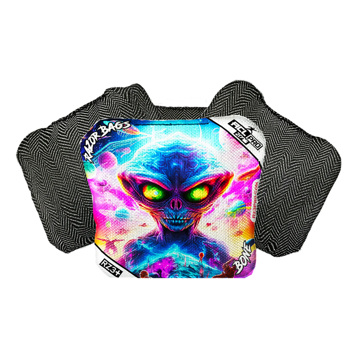 Bone | Alien Not Alone 2 | ACL PRO Razor Cornhole Bags
