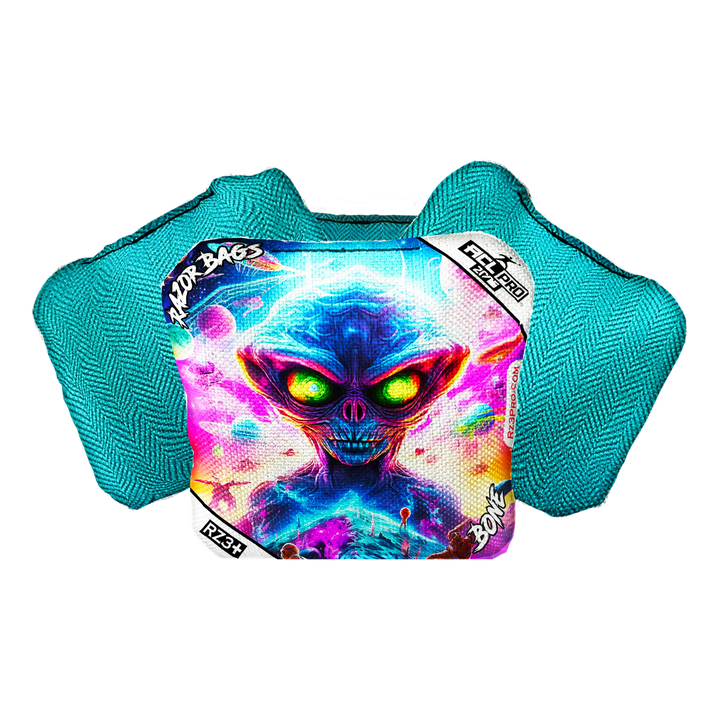 Bone | Alien Not Alone 2 | ACL PRO Razor Cornhole Bags