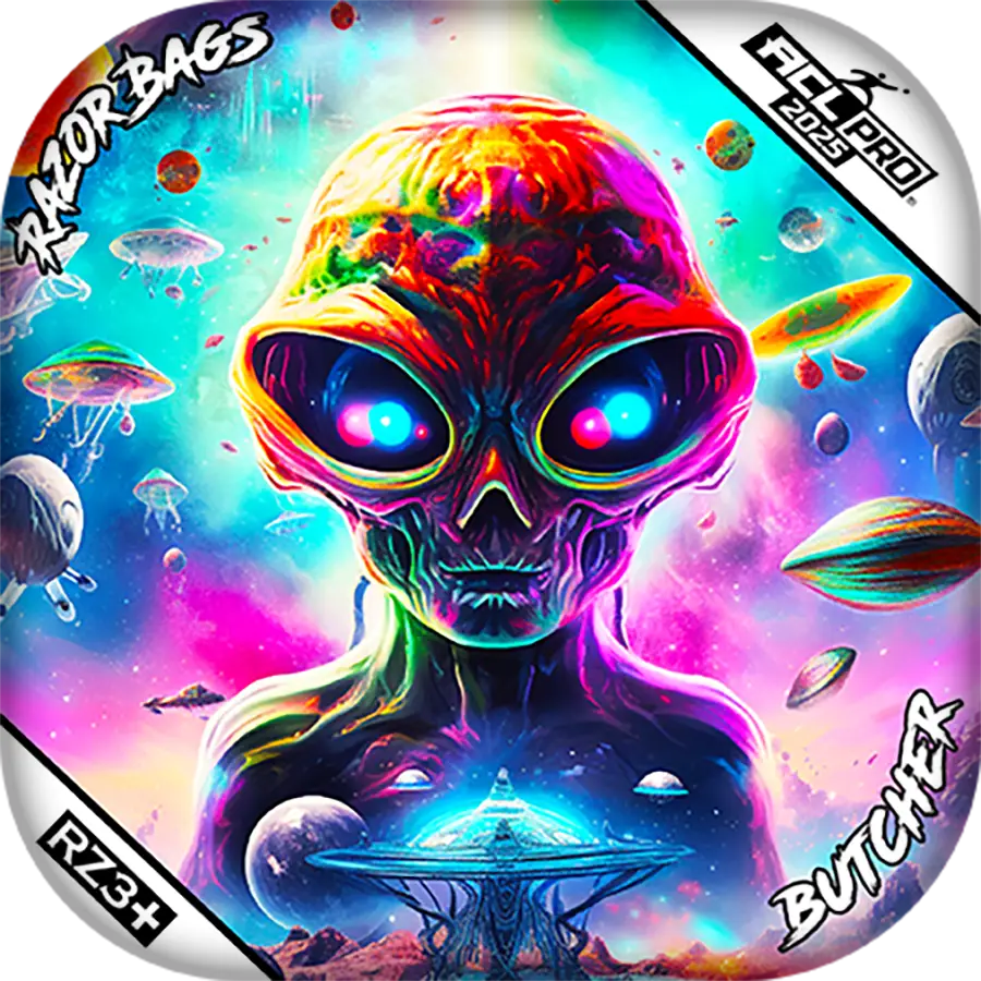 Butcher | Alien Not Alone 2 | ACL PRO Cornhole Bags by Razor Bags (Razor Cornhole)