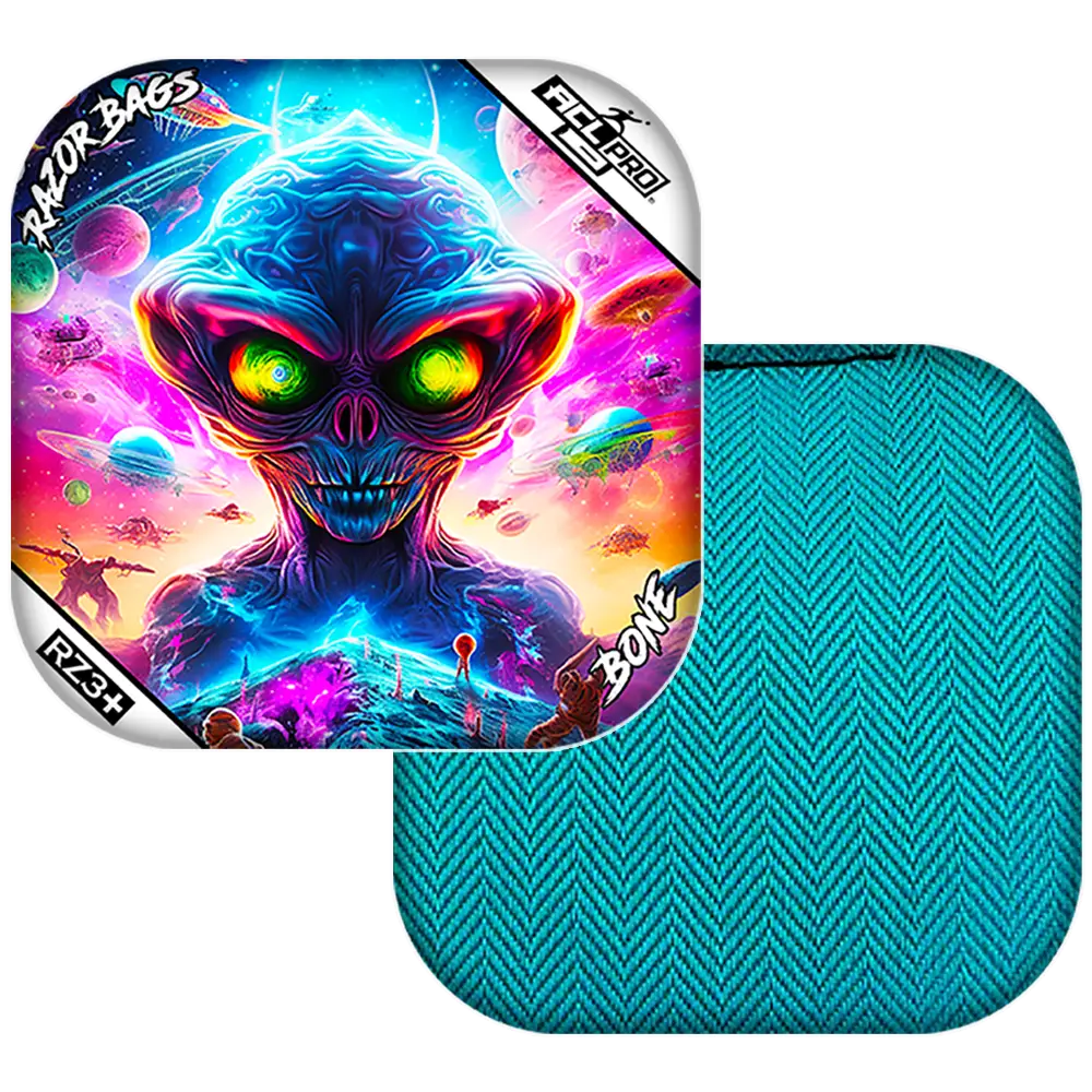Bone | Alien Not Alone 2 | ACL PRO Razor Cornhole Bags