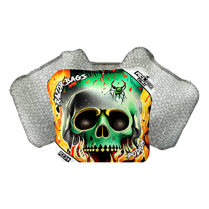 Podium | Nuclear Skull | ACL PRO Razor Cornhole Bags