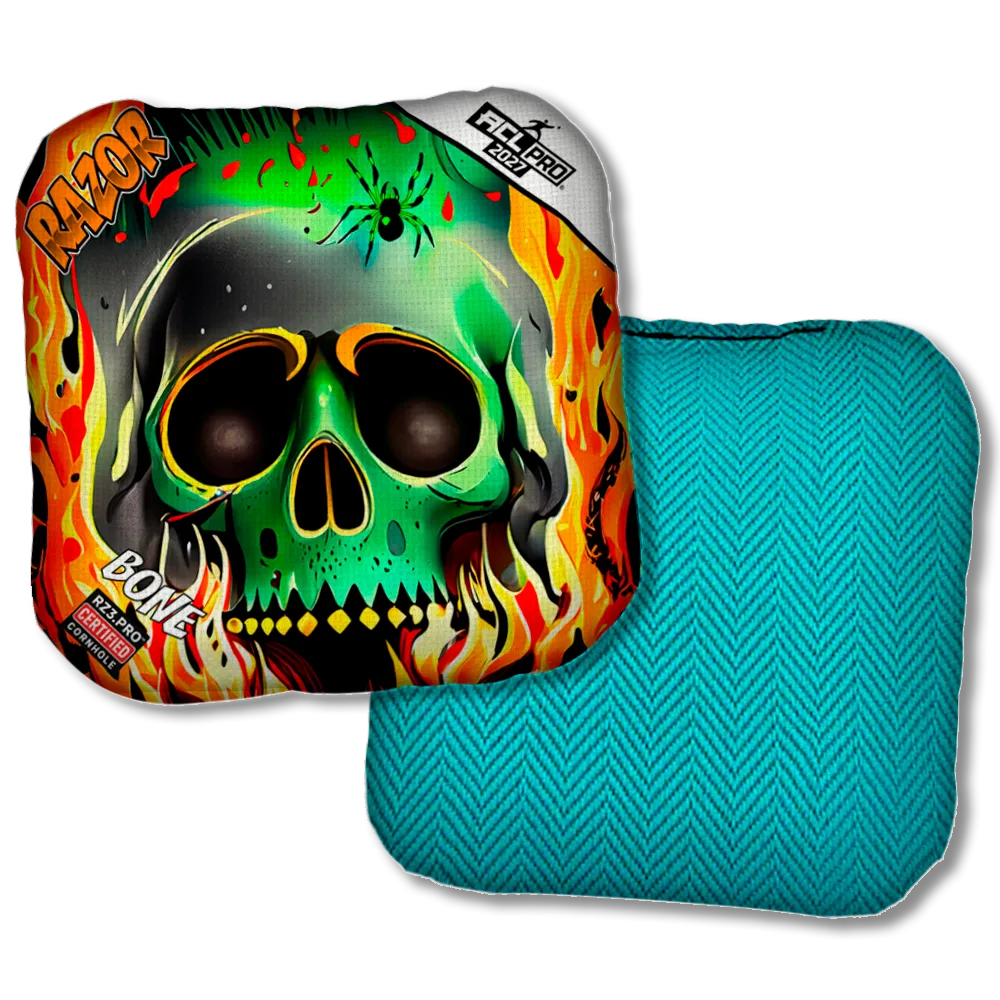 Bone PRO Nuclear Skull Teal Back Product View