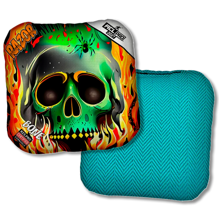 Bone PRO Nuclear Skull Teal Back Product View