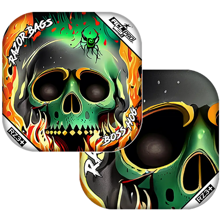 Boss Hog PRO | Nuclear Skull | Razor ACL Cornhole Bags