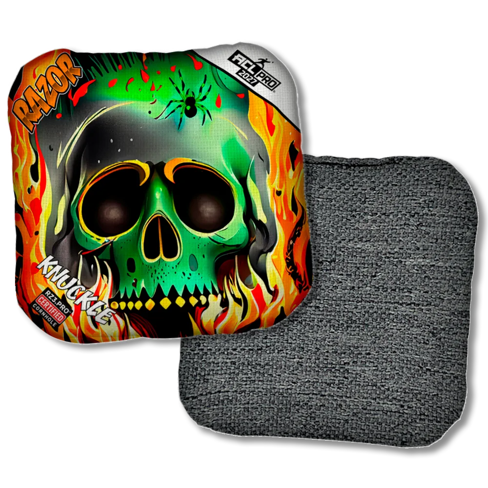 Knuckle PRO Nuclear Skull Black Back Product View