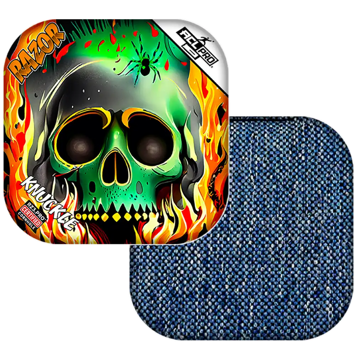 Knuckle | Nuclear Skull | ACL PRO Razor Cornhole Bags