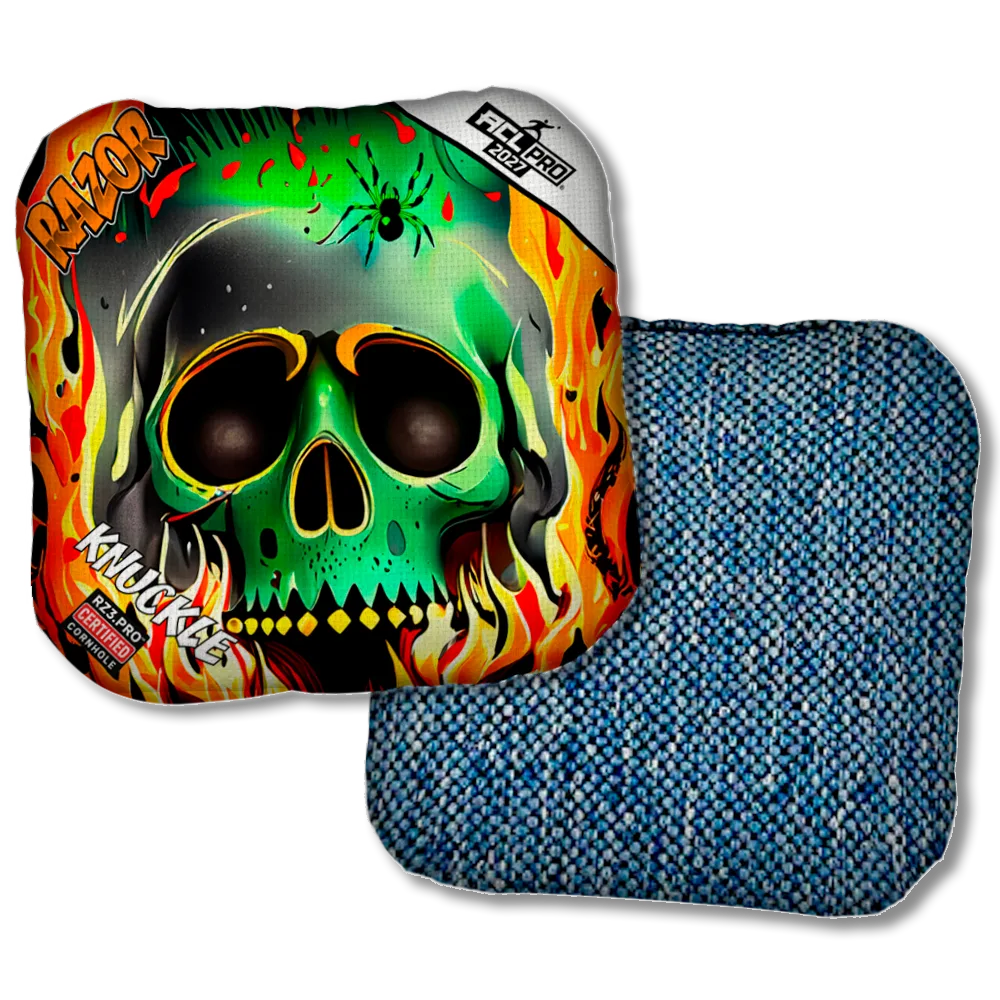 Knuckle PRO Nuclear Skull Blue Back Product View