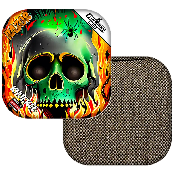 Knuckle | Nuclear Skull | ACL PRO Razor Cornhole Bags