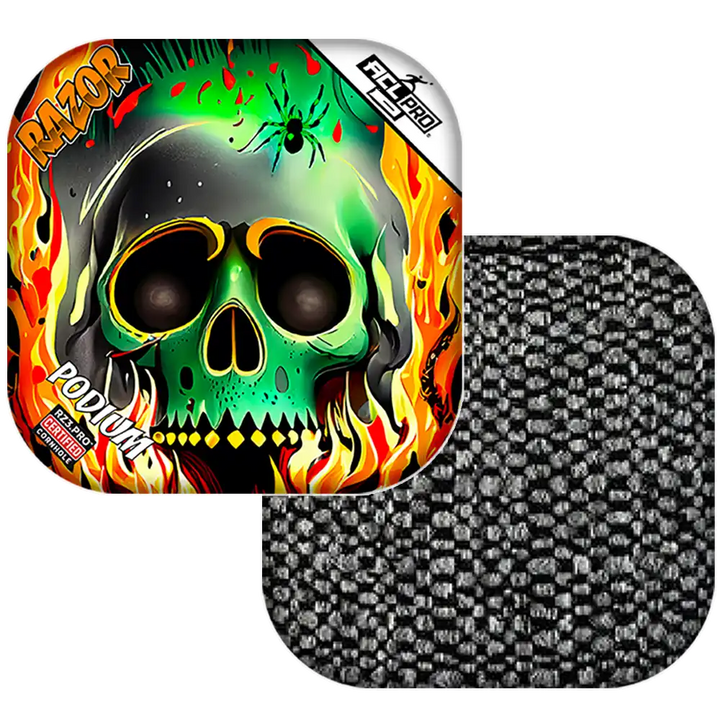 Podium | Nuclear Skull | ACL PRO Razor Cornhole Bags
