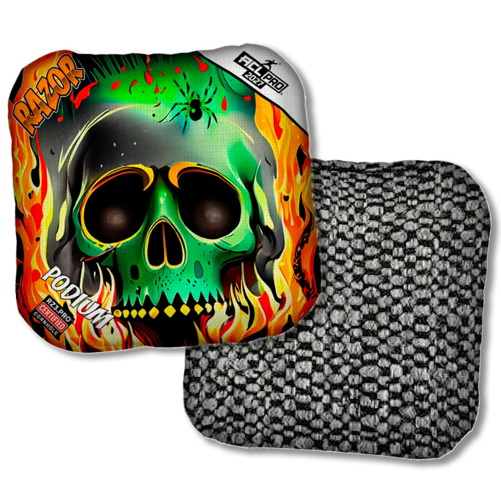 Podium PRO Nuclear Skull Black Back Product View