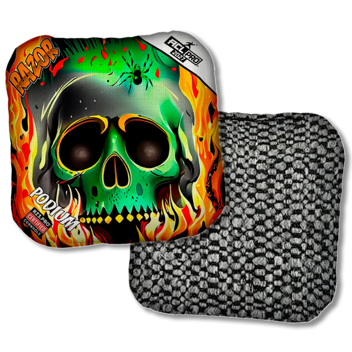 Podium PRO Nuclear Skull Black Back Product View
