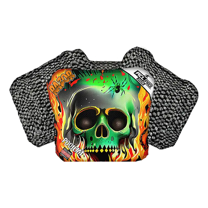 Podium | Nuclear Skull | ACL PRO Razor Cornhole Bags