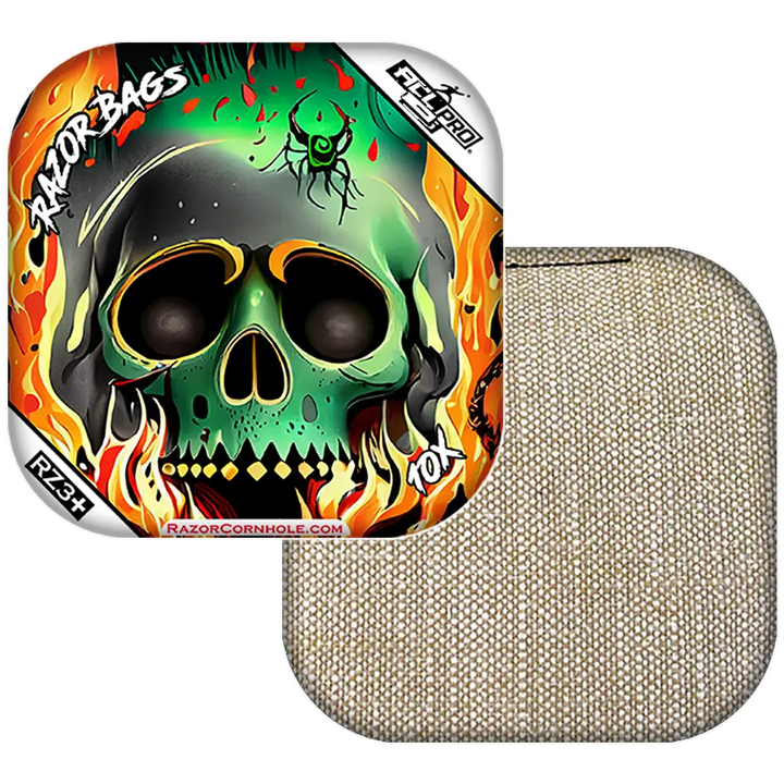 10X | Nuclear Skull | ACL PRO Razor Cornhole Bags