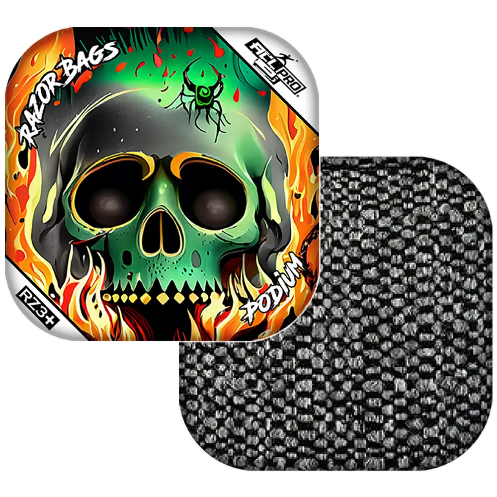 Podium | Nuclear Skull | ACL PRO Razor Cornhole Bags