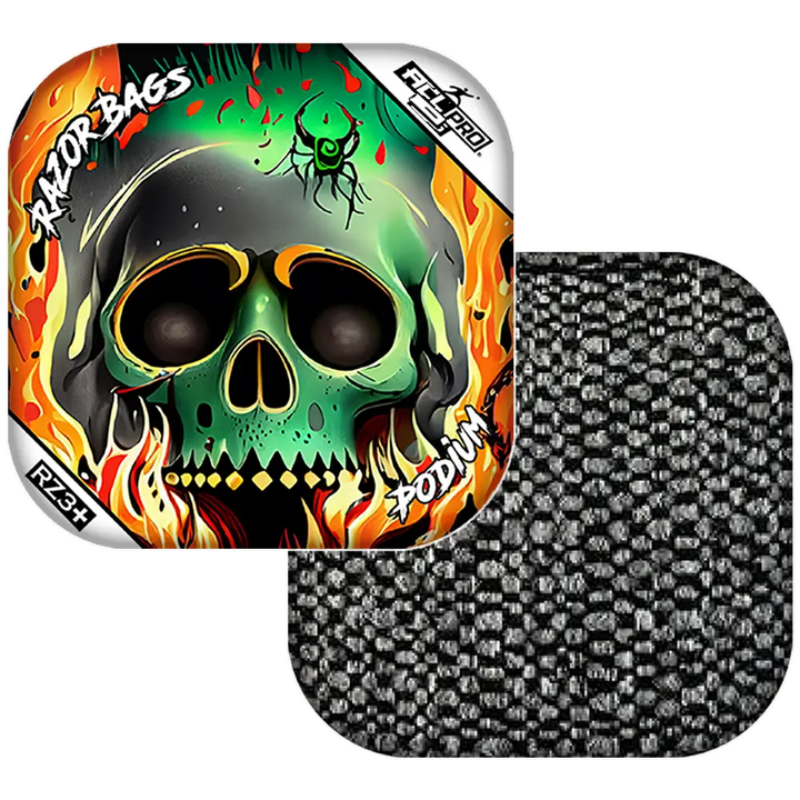 Podium | Nuclear Skull | ACL PRO Razor Cornhole Bags