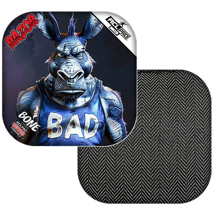 Bone | Old Bad Ass | ACL PRO Razor Cornhole Bags