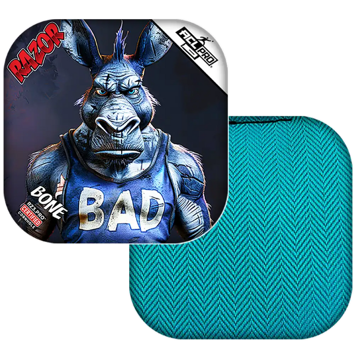 Bone | Old Bad Ass | ACL PRO Razor Cornhole Bags