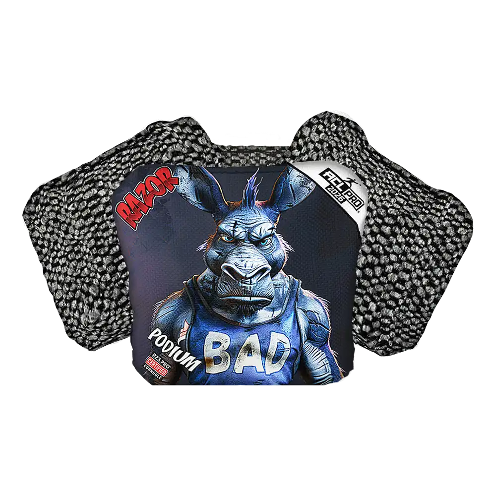 Podium | Old Bad Ass | ACL PRO Razor Cornhole Bags