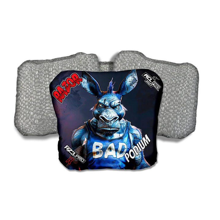 Podium PRO Old Bad Ass Silver Back Cornhole Bags