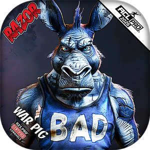War Pig | Old Bad Ass | ACL PRO Razor Cornhole Bags