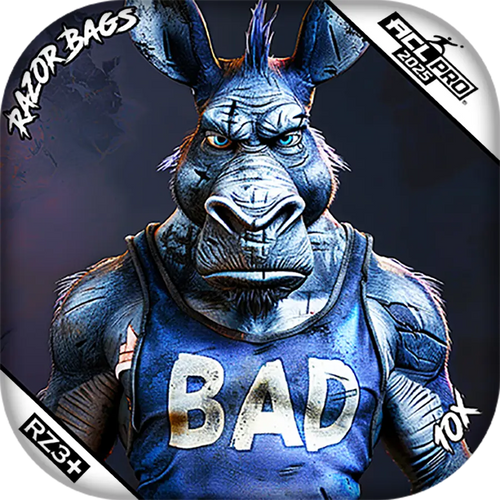 10X | Old Bad Ass | ACL PRO Razor Cornhole Bags