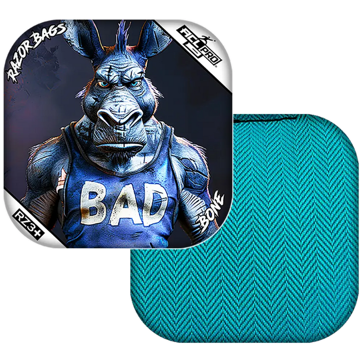 Bone | Old Bad Ass | ACL PRO Razor Cornhole Bags