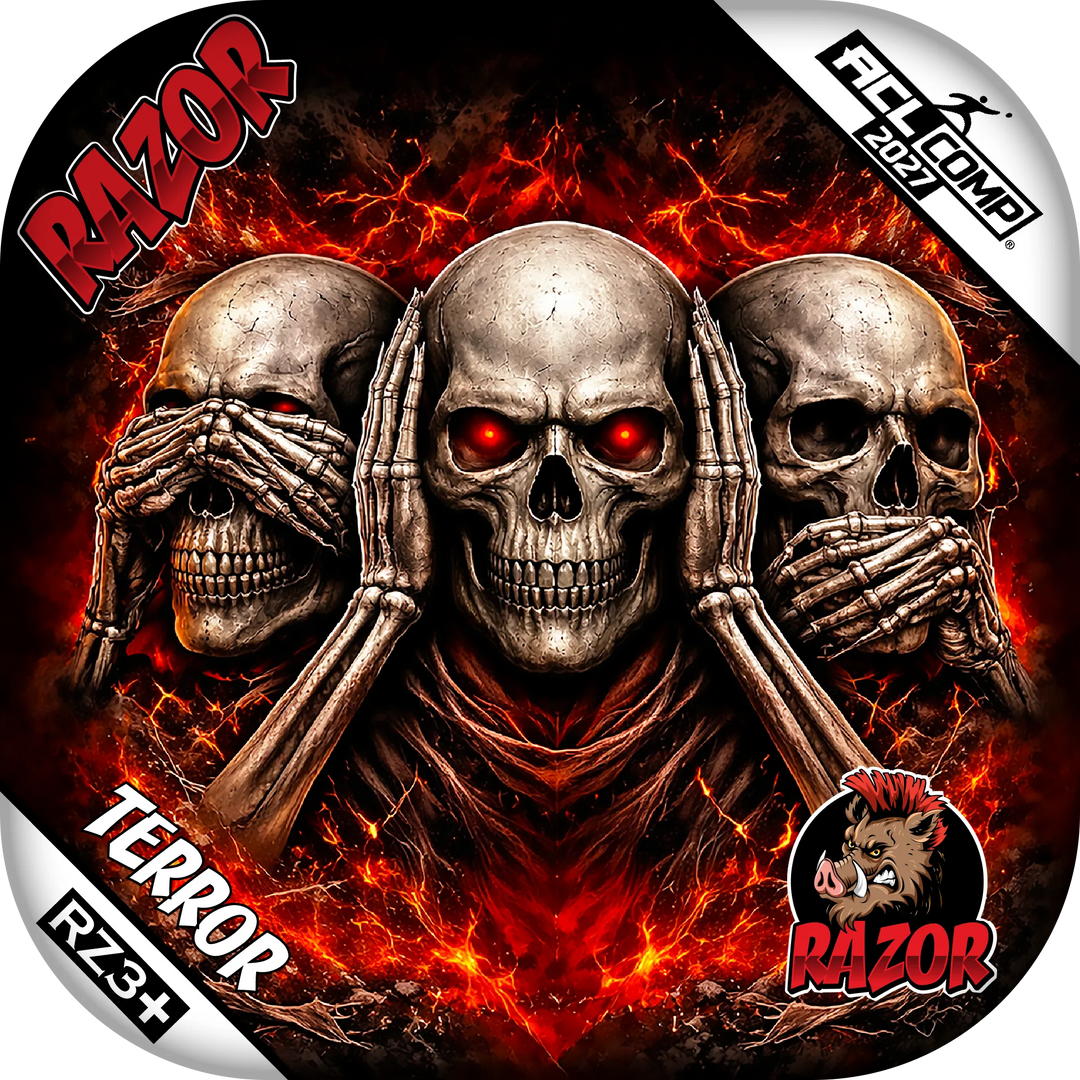 Terror COMP Omission Cornhole Bags