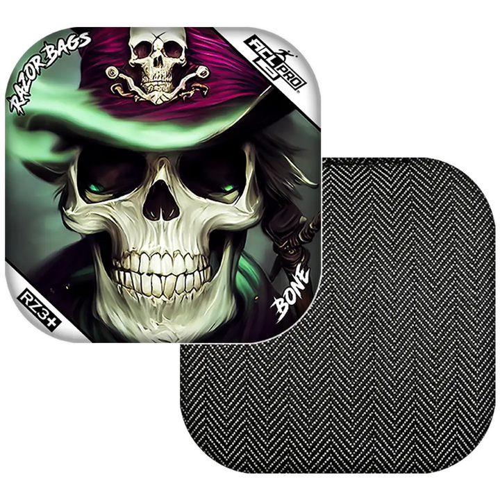Bone | Pirate | ACL PRO Razor Cornhole Bags