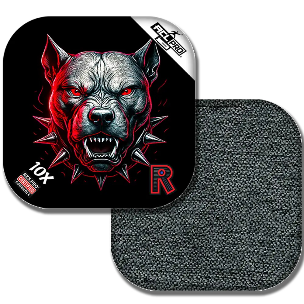10X | Pitbull Black Series | ACL PRO Razor Cornhole Bags
