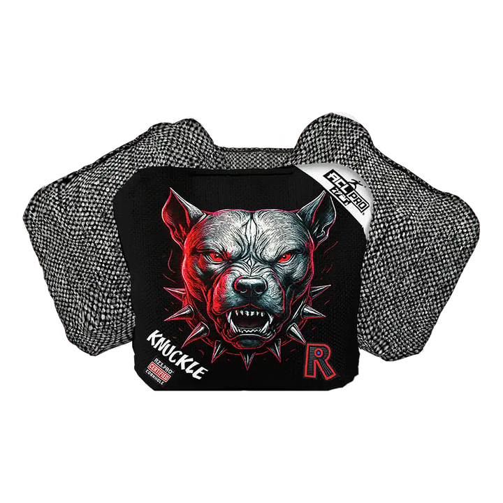 Knuckle | Pitbull Black Series | ACL PRO Razor Cornhole Bags