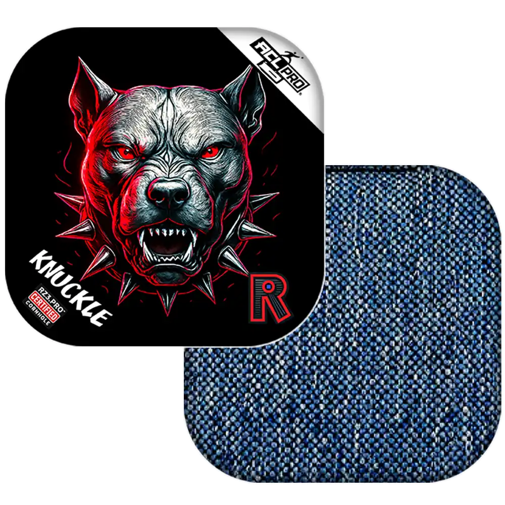 Knuckle | Pitbull Black Series | ACL PRO Razor Cornhole Bags
