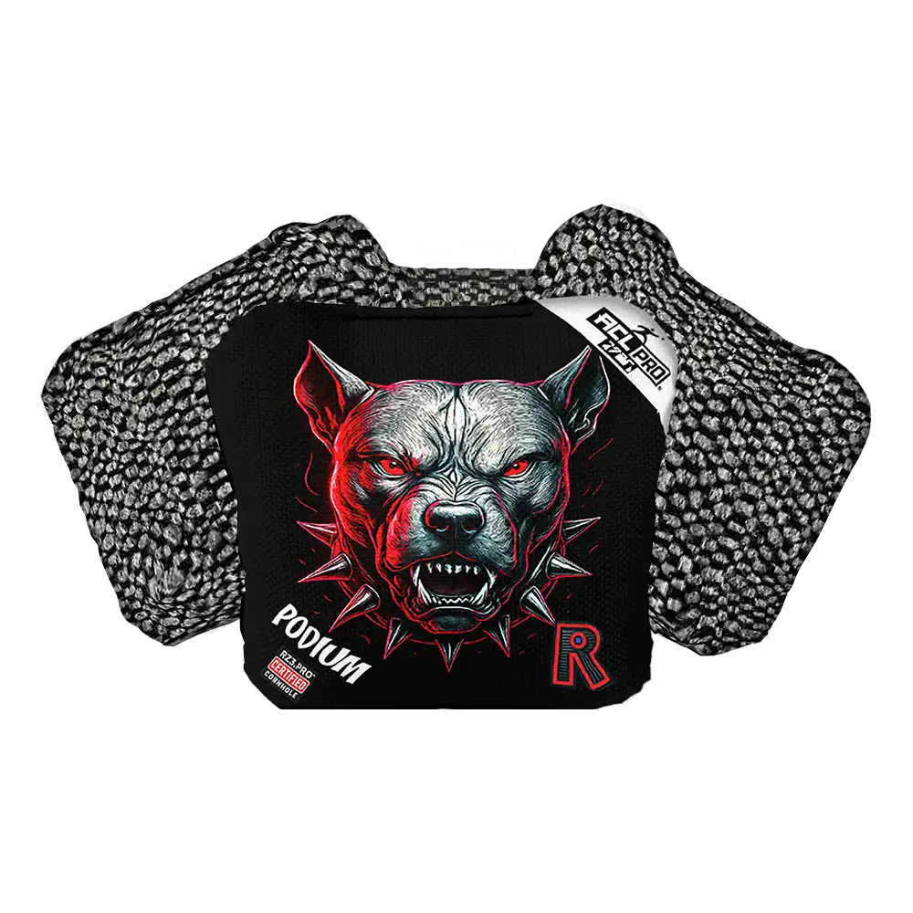 Podium | Pitbull Black Series | ACL PRO Razor Cornhole Bags