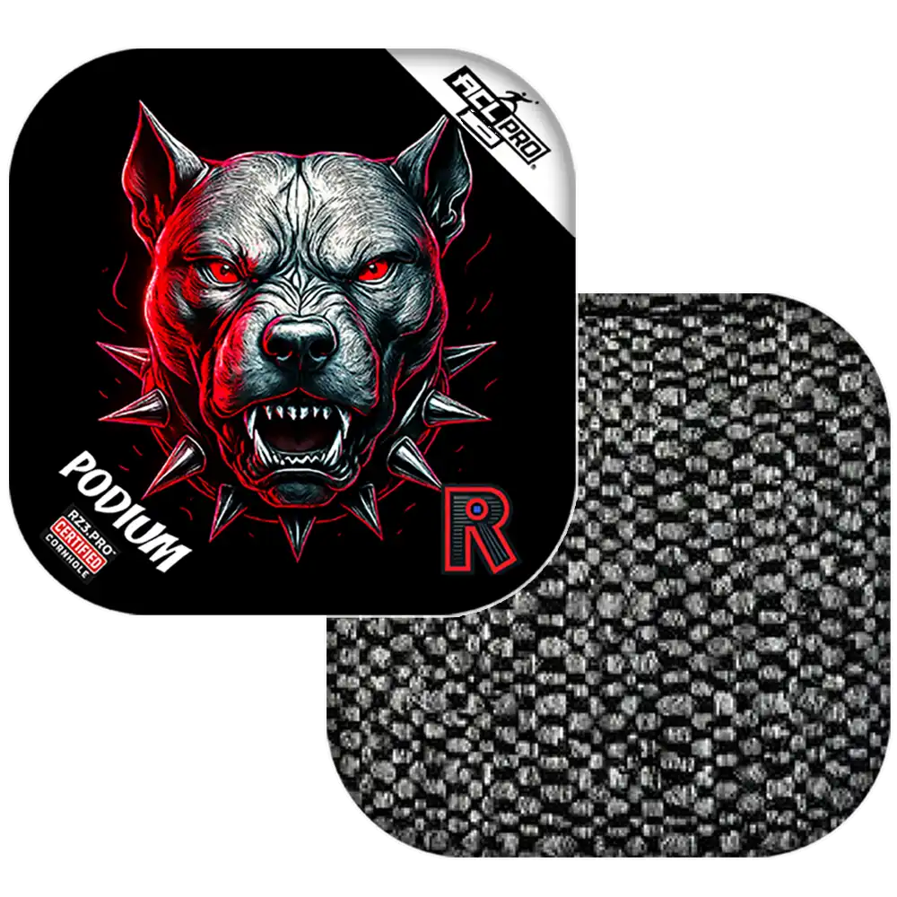 Podium | Pitbull Black Series | ACL PRO Razor Cornhole Bags