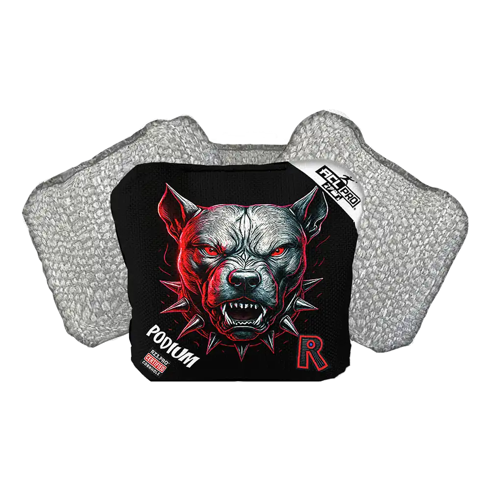 Podium | Pitbull Black Series | ACL PRO Razor Cornhole Bags