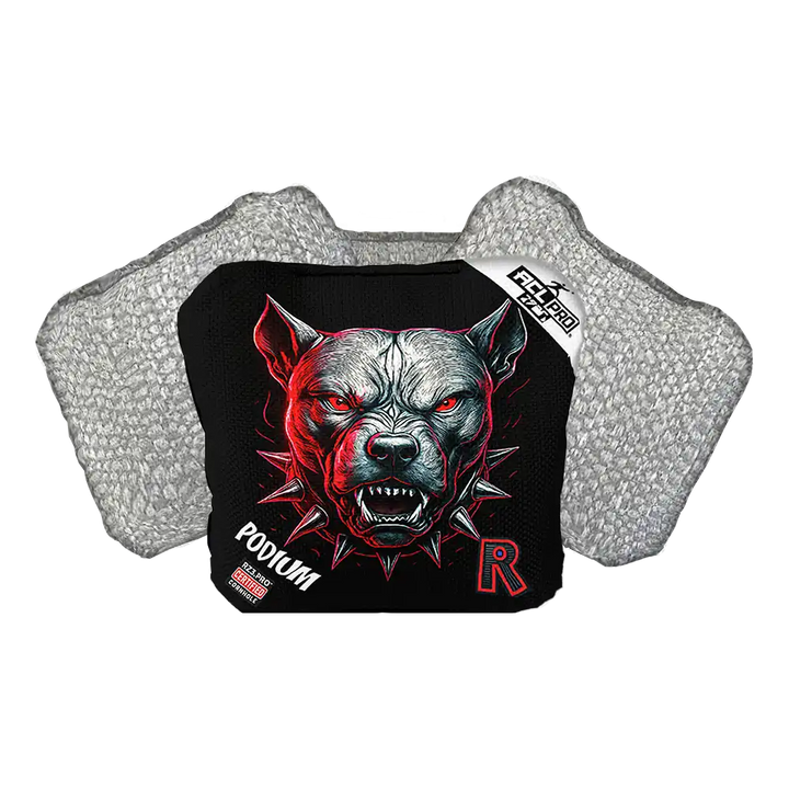 Podium | Pitbull Black Series | ACL PRO Razor Cornhole Bags