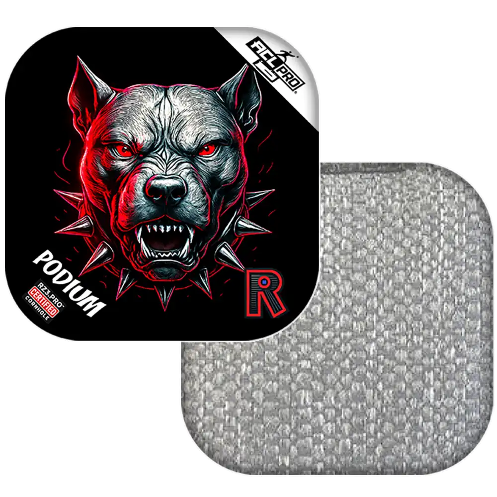 Podium | Pitbull Black Series | ACL PRO Razor Cornhole Bags