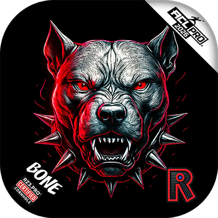 Bone | Pitbull Black Series | ACL PRO Razor Cornhole Bags