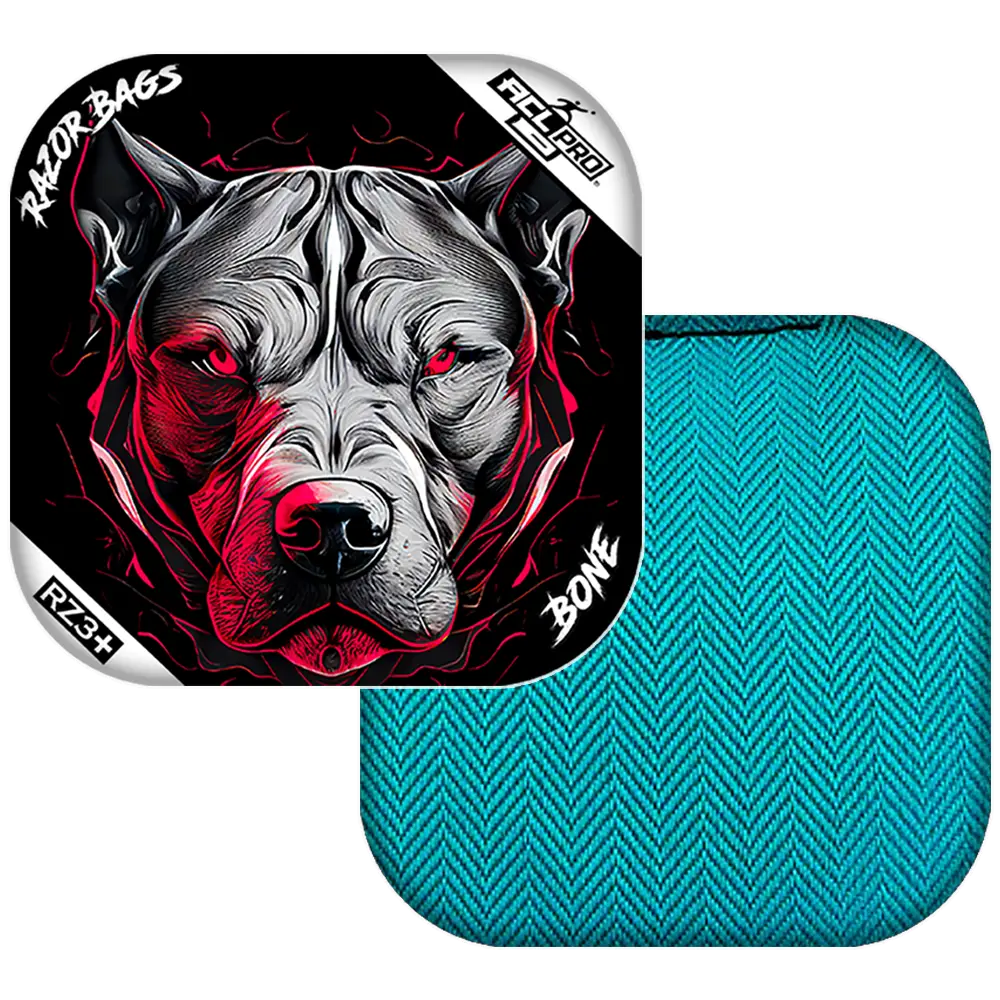 Bone | Pitbull Black Series | ACL PRO Razor Cornhole Bags