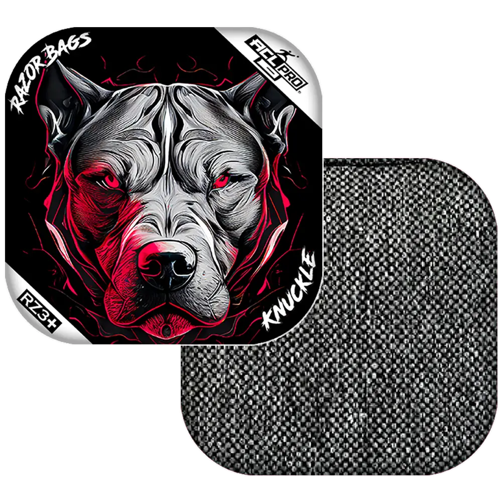 Knuckle | Pitbull Black Series | ACL PRO Razor Cornhole Bags