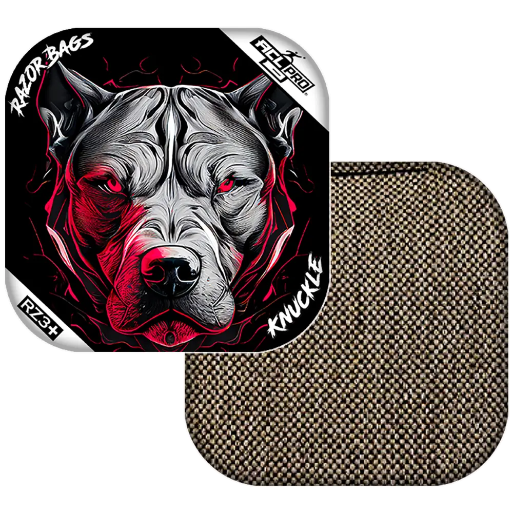 Knuckle | Pitbull Black Series | ACL PRO Razor Cornhole Bags