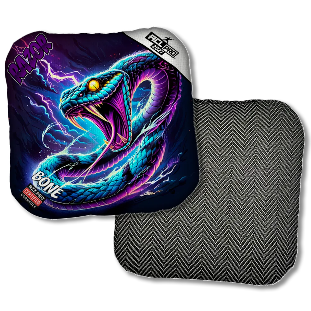 Bone PRO Pit Surge Purple Series Black Back Product View